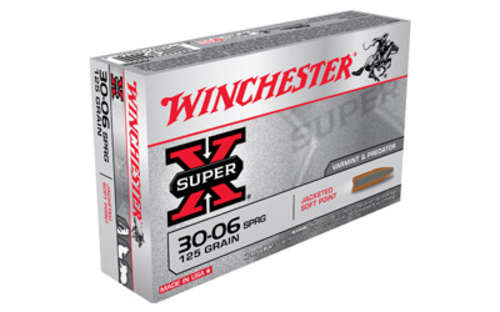 Ammunition Winchester Ammunition Power Point 30 06 WIN SPRX 3006SP 125GR JSP 20/200